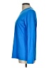 Nike 100% Polyester Blue Long Sleeve T-Shirt Size L - photo 5