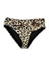 Unbranded Animal Print Gold Swimsuit Bottoms Size 3X - photo 1