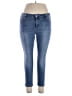 Adrienne Vittadini Solid Blue Jeans Size 14 - photo 1