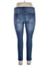 Adrienne Vittadini Solid Blue Jeans Size 14 - photo 2