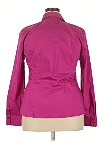 Attention Long Sleeve Button-Down Shirt (view 2)