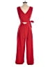 J.Crew 100% Polyester Solid Red Jumpsuit Size 00 - photo 2