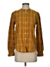 Faherty Yellow Long Sleeve Blouse Size XS - photo 1