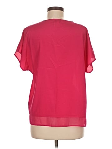 DKNY Short Sleeve Blouse (view 2)