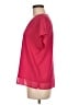 DKNY 100% Polyester Pink Short Sleeve Blouse Size M - photo 5