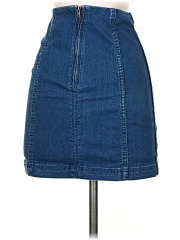Free People Denim Skirt (view 2)