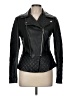Dawn Levy 100% Leather Black Leather Jacket Size M - photo 1