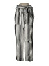 Ci Sono Stripes Gray Casual Pants Size M - photo 1