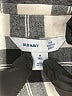 Old Navy 100% Cotton Plaid Black Long Sleeve Button-Down Shirt Size M (tall) - photo 7