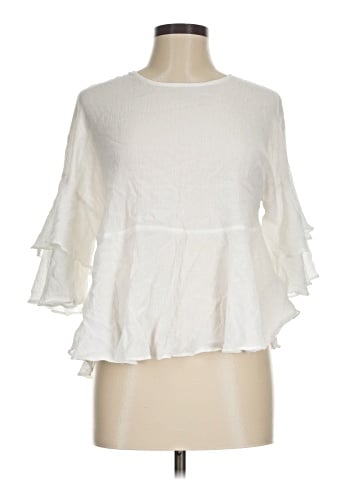 Eri + Ali 3/4 Sleeve Blouse (view 1)