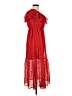 Sofia Jeans by Sofia Vergara 100% Polyester Red Casual Dress Size XS - photo 4