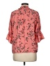 CeCe 100% Polyester Pink 3/4 Sleeve Blouse Size M - photo 2