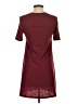 BCBGeneration Solid Burgundy Casual Dress Size XS - photo 2