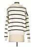 Blu Pepper Stripes Ivory Pullover Sweater Size S - photo 2