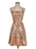 Unbranded Metallic Gold Cocktail Dress Size XS - photo 1