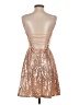 Unbranded Metallic Gold Cocktail Dress Size XS - photo 2