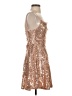 Unbranded Metallic Gold Cocktail Dress Size XS - photo 4
