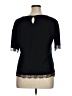 Jones & Co Black Short Sleeve Top Size 1X - photo 2