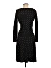 Old Navy Polka Dots Black Casual Dress Size M - photo 2