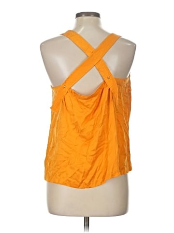Floreat Sleeveless Silk Top (view 2)
