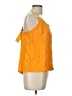Floreat 100% Silk Orange Sleeveless Silk Top Size L - photo 4