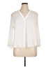Vince Camuto 100% Polyester Ivory 3/4 Sleeve Blouse Size XL - photo 1