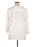 Vince Camuto 100% Polyester Ivory 3/4 Sleeve Blouse Size XL - photo 2