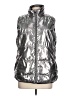 Xersion 100% Polyester Metallic Silver Vest Size L - photo 1