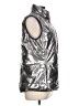 Xersion 100% Polyester Metallic Silver Vest Size L - photo 4