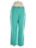 Talbots Solid Teal Casual Pants Size 8 - photo 1