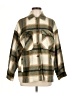 Zara Plaid Green Coat Size M - photo 1