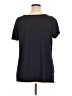 Lane Bryant 100% Polyester Black Short Sleeve Top Size 14 - 16 Plus - photo 2