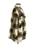 Zara Plaid Green Coat Size M - photo 4