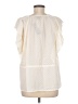 Topshop 100% Polyester Ivory Sleeveless Blouse Size 8 - photo 2
