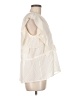 Topshop 100% Polyester Ivory Sleeveless Blouse Size 8 - photo 4