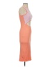 Unbranded Color Block Orange Cocktail Dress Size S - photo 4