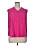 Torrid Pink Sleeveless Button-Down Shirt Size 1X Plus (1) - photo 1