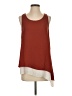 Sophie Max 100% Polyester Burgundy Sleeveless Top Size S - photo 1