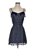 Forever 21 100% Rayon Paisley Blue Casual Dress Size S - photo 1