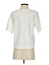 Talbots 100% Cotton Ivory Short Sleeve Top Size S - photo 2