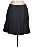 J.Crew 100% Wool Solid Gray Black Wool Skirt Size 8 - photo 1