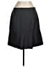 J.Crew 100% Wool Solid Gray Black Wool Skirt Size 8 - photo 2