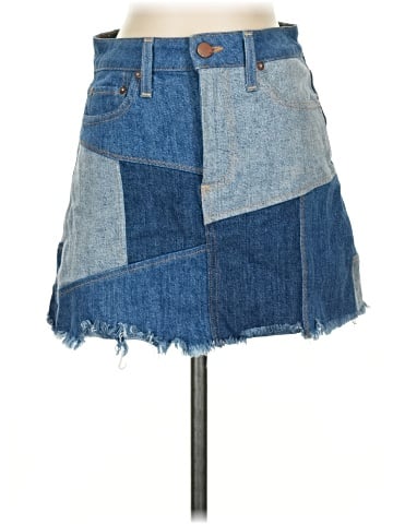 AO.LA by alice + olivia Denim Skirt (view 1)