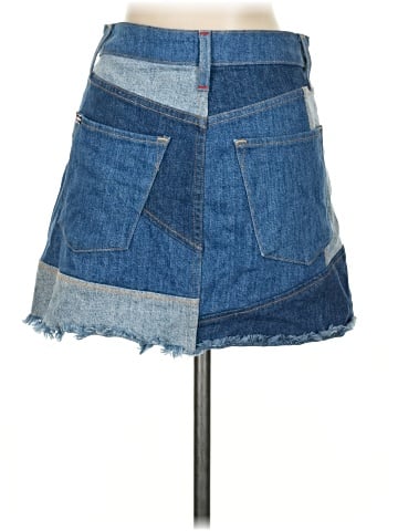 AO.LA by alice + olivia Denim Skirt (view 2)