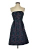 Leifnotes Paisley Blue Cocktail Dress Size 0 - photo 1
