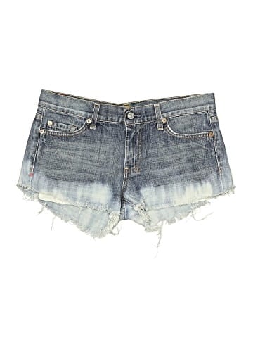 7 For All Mankind Denim Shorts (view 1)