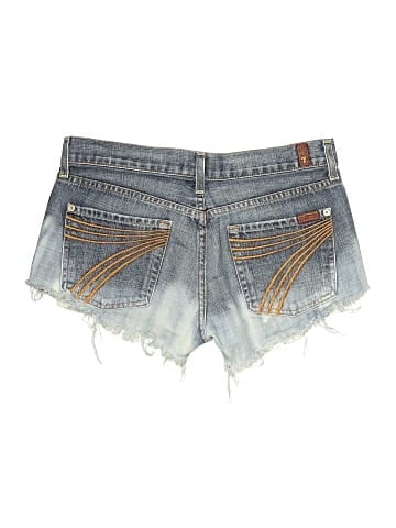 7 For All Mankind Denim Shorts (view 2)