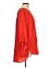 Zac & Rachel 100% Polyester Red 3/4 Sleeve Blouse Size L - photo 4