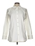 Chico's Ivory Long Sleeve Button-Down Shirt Size L - photo 1