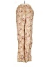 Dissh 100% Linen Floral Gold Casual Pants Size 2 - photo 1